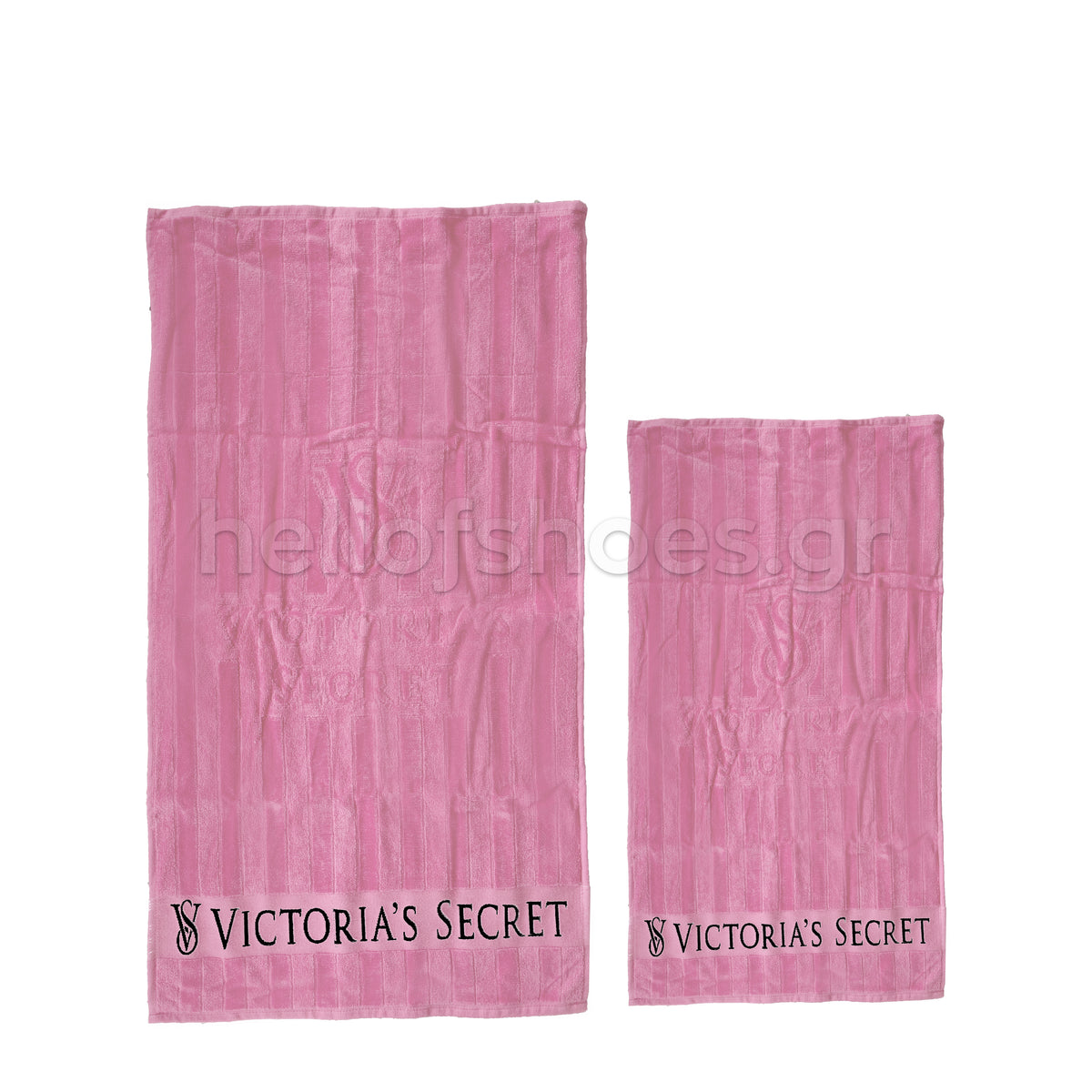 Victoria’s Secret – Σετ Πετσέτες Μπάνιου 2 Τεμαχίων 100% Βαμβακερές – Ροζ
