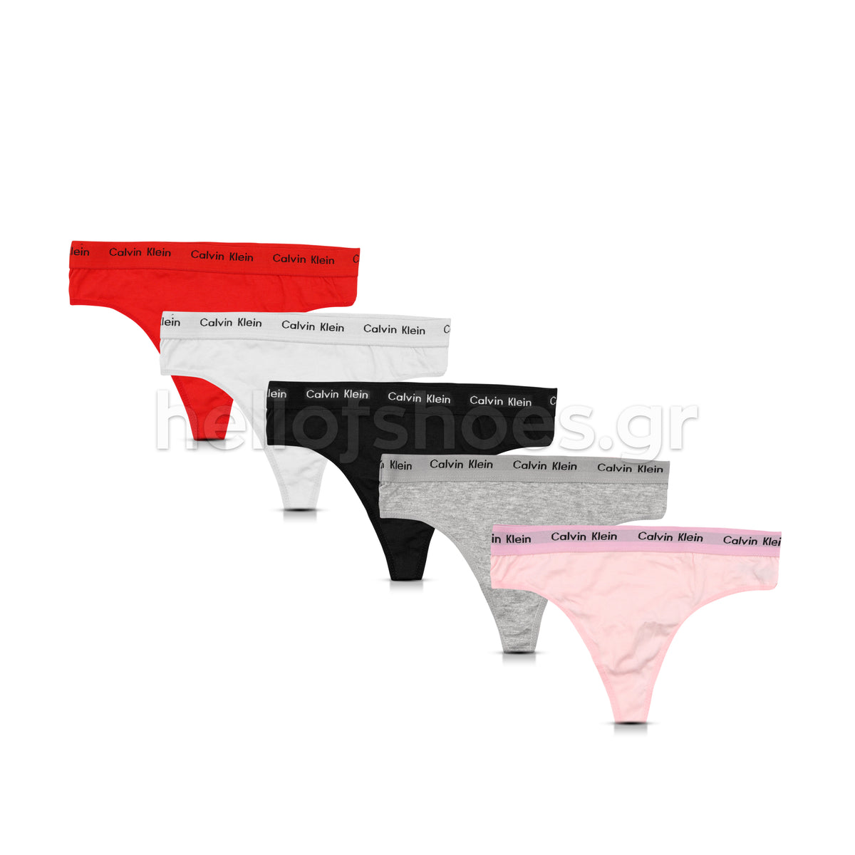 Calvin Klein – Γυναικεία String Εσώρουχα 5 Τεμαχίων – Classic Colors