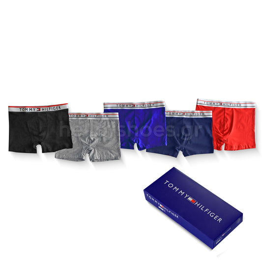 Tommy Hilfiger Ανδρικά Boxer (5 Τεμάχια) – Πολύχρωμο Σετ