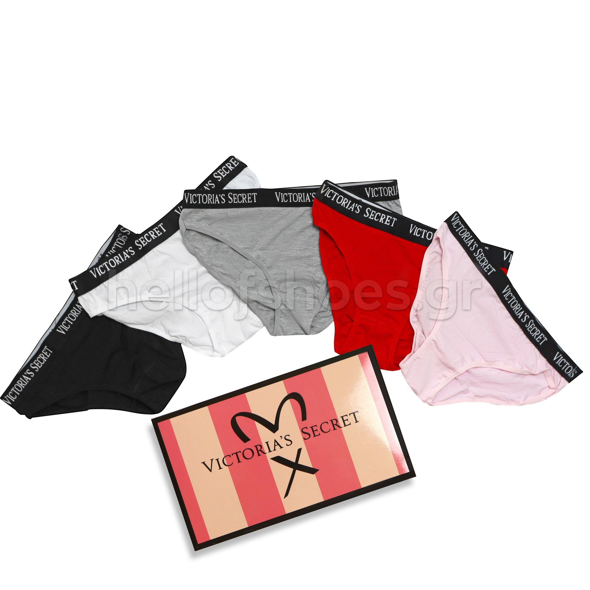 Victoria’s Secret “Classic Comfort” – Σετ Γυναικεία Σλιπ 5 Τεμαχίων - Hellofshoes