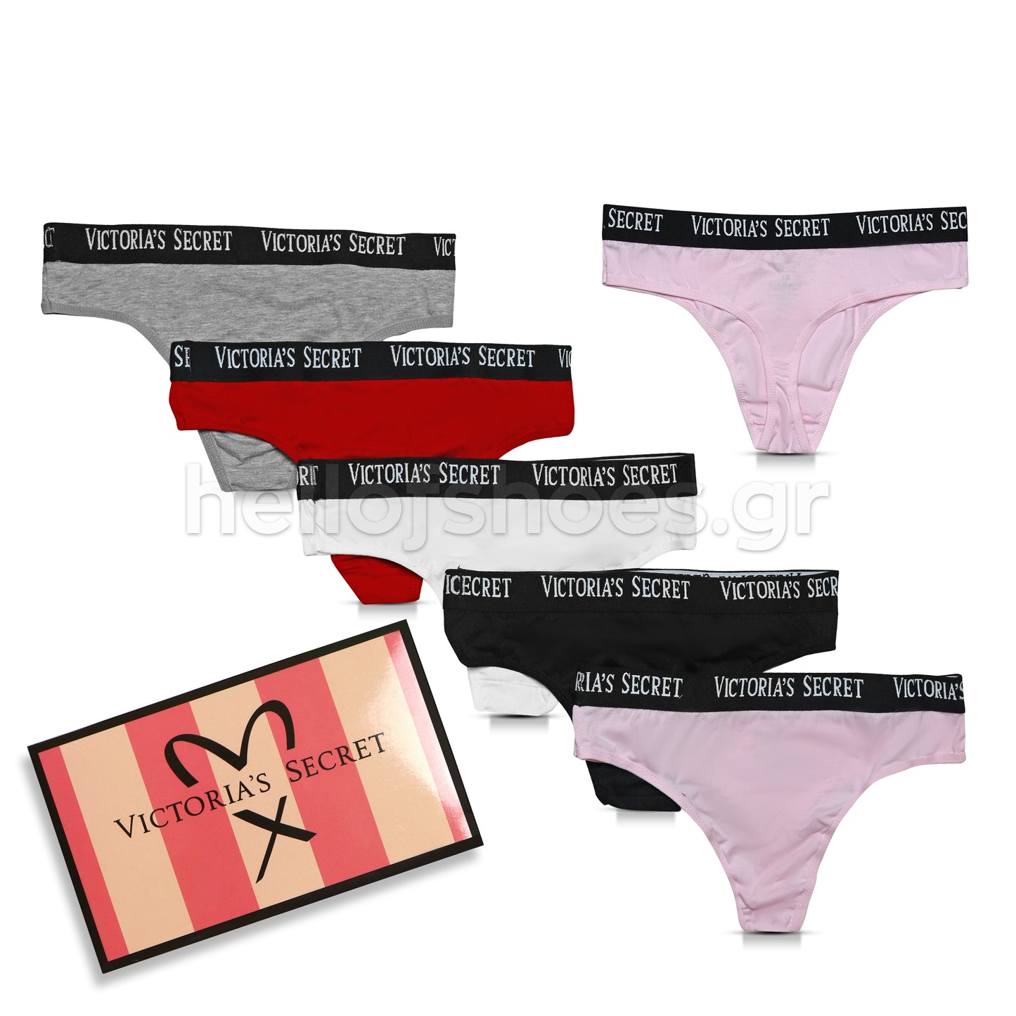 Victoria’s Secret thong 5 pack Γυναικεία εσώρουχα
